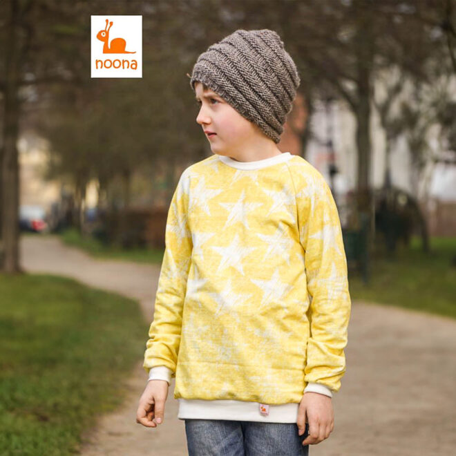 Pilvi - Raglanshirt mit Tasche Größe 98 - 164 – Bild 10