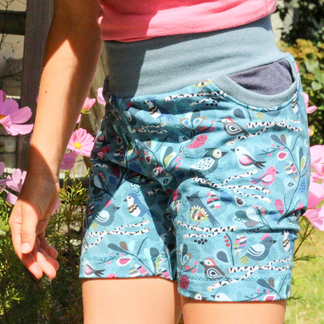 kurze Kinderhose Omena - Größe 68 - 164 – Bild 4