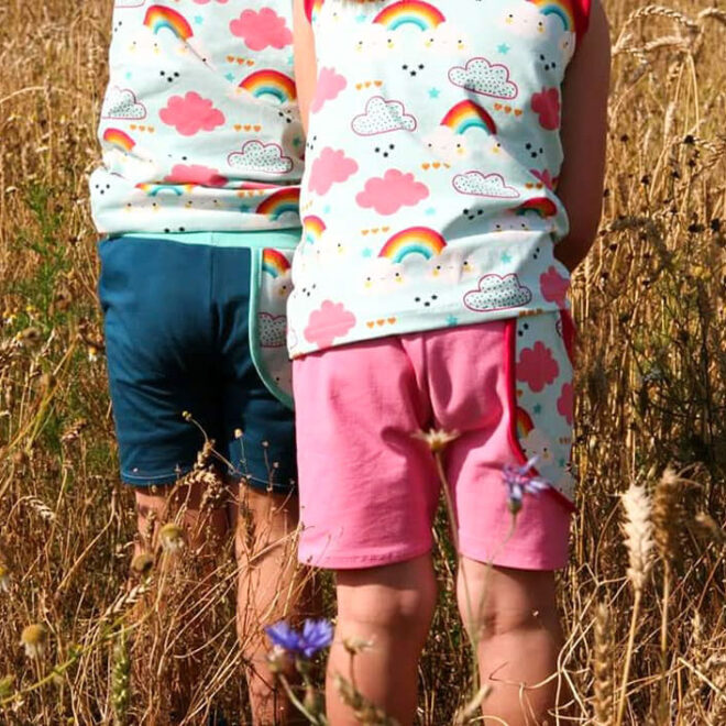 kurze Kinderhose Omena - Größe 68 - 164 – Bild 5