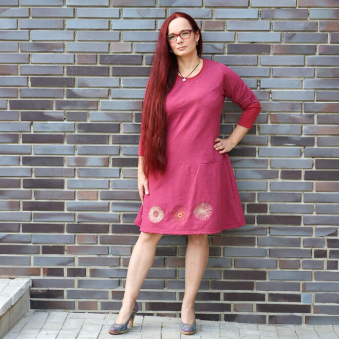 Sweatkleid Aito - Größe 32 - 60 – Bild 4