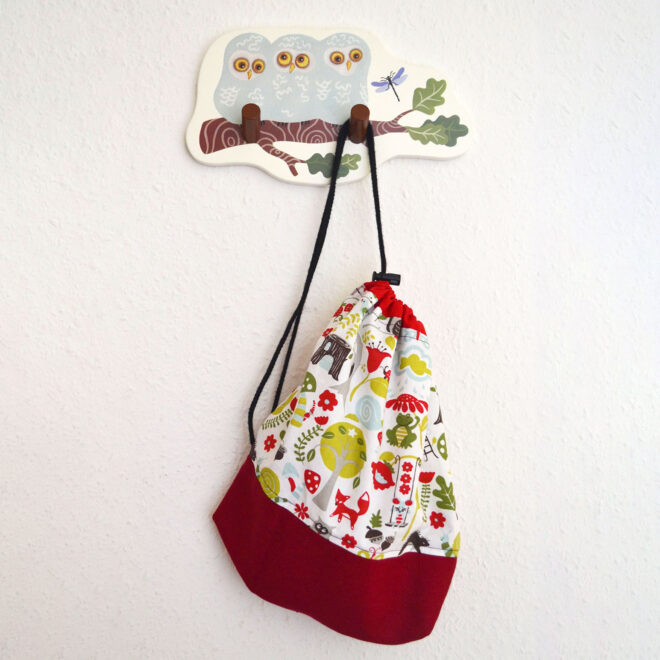 Kita - Tasche - kleiner Turnbeutel – Bild 2