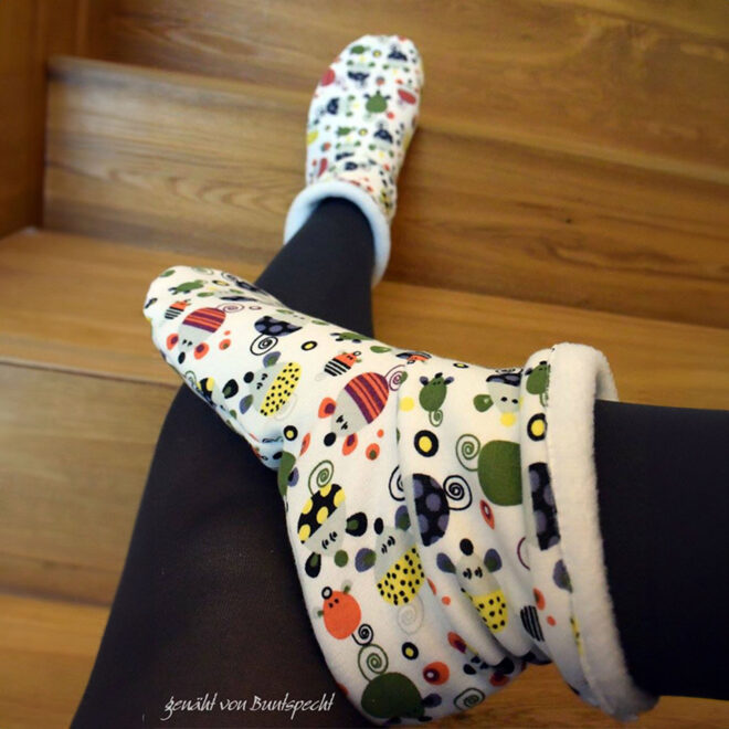 Näähglück Kuschelsocken Schuhgröße 36 - 42 – Bild 2