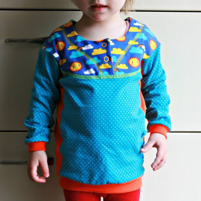 Kindershirt Sari - Größe 80 - 164 – Bild 3