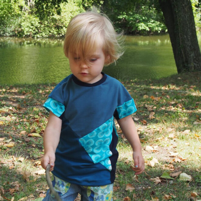 Kindershirt Pasi - Größe 80 - 164 – Bild 3