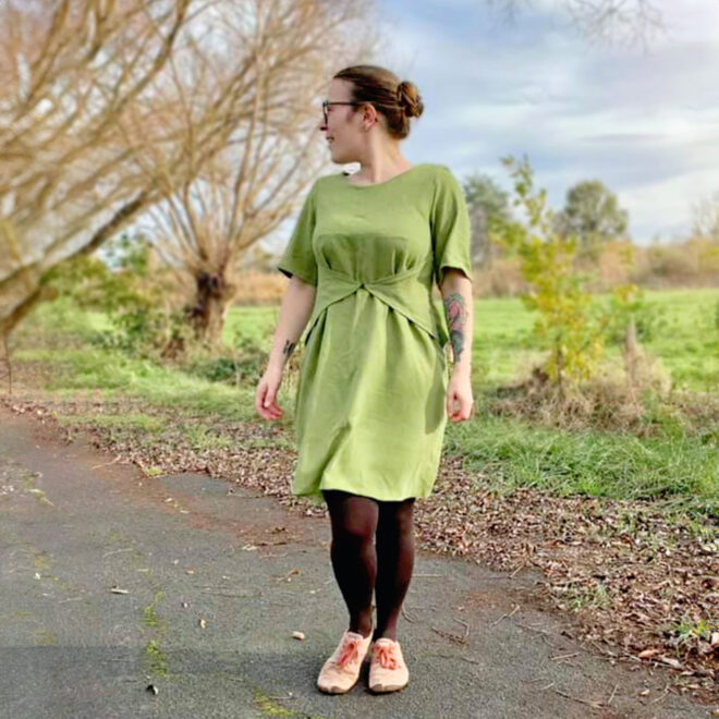 Damenkleid Aino - Größen 32 - 60 – Bild 5