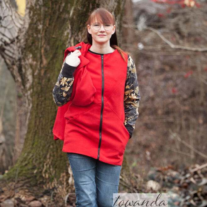 Weste und Cape Hilkka - Größen 32 - 60 – Bild 8