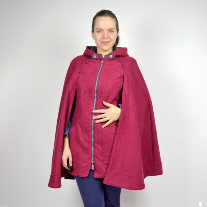 Weste und Cape Hilkka - Größen 32 - 60 – Bild 3