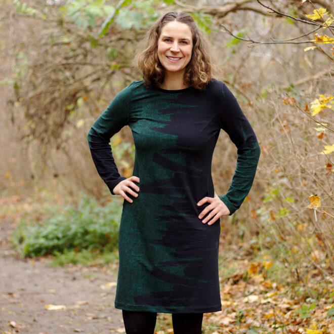 Damenkleid Merina - Größen 32 - 60 – Bild 3