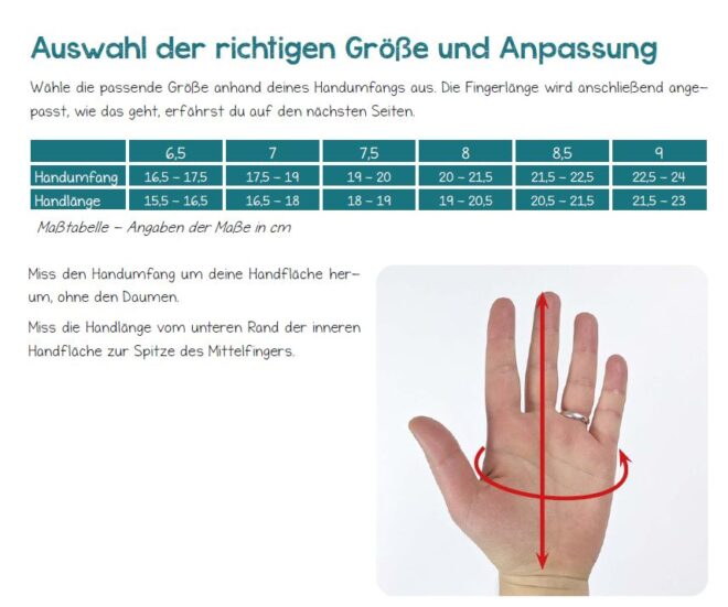 Handschuhe Sirkka - Größen 6,5 - 9 – Bild 3