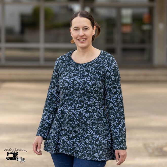 Sweatkleid und Tunika Hanka, Größen 32 - 60 – Bild 7