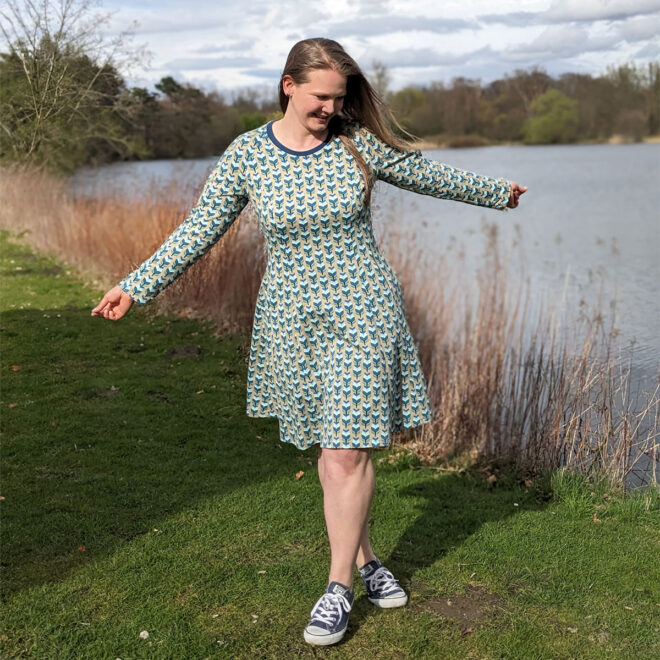 Sweatkleid und Tunika Hanka, Größen 32 - 60 – Bild 5