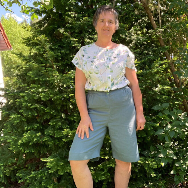 Schnittmusterbaukasten Tanska, Größen 32 - 60, Jumpsuit, Bluse, Hose – Bild 7