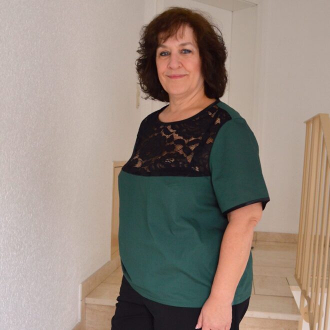 Bluse Pitsiä - Größen 32 - 60 – Bild 3
